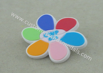 Promotional Lapel Pin Soft PVC Coaster 2D Fridge Magnet 1.0 Inch