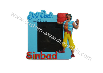3D Sinbad Soft PVC Photo Frame, Picture Frame for Promotion Gift