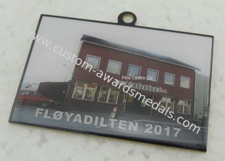 Offset Printing Ribbon Custom Awards Medals With Stainless Steel Material