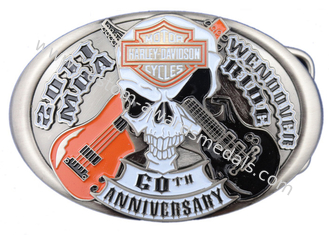 Zinc Alloy / Pewter Custom Made Buckles / Mirosoft Belt Buckle with Antique Nickel Plating for Awards