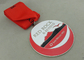 Customized Red Rock &amp; Beyond Soft Ribbon Medals By Die Casting
