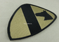 Heat Cut Custom Embroidery Patches with Hot Melt Adhesive 10 mm Thickness